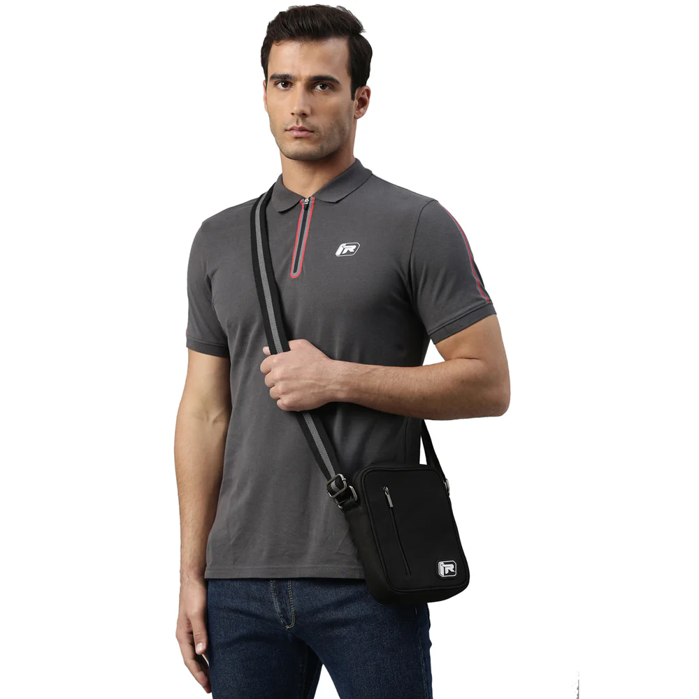TVS Ronin Canvas Cross Bag for Men - Image 3