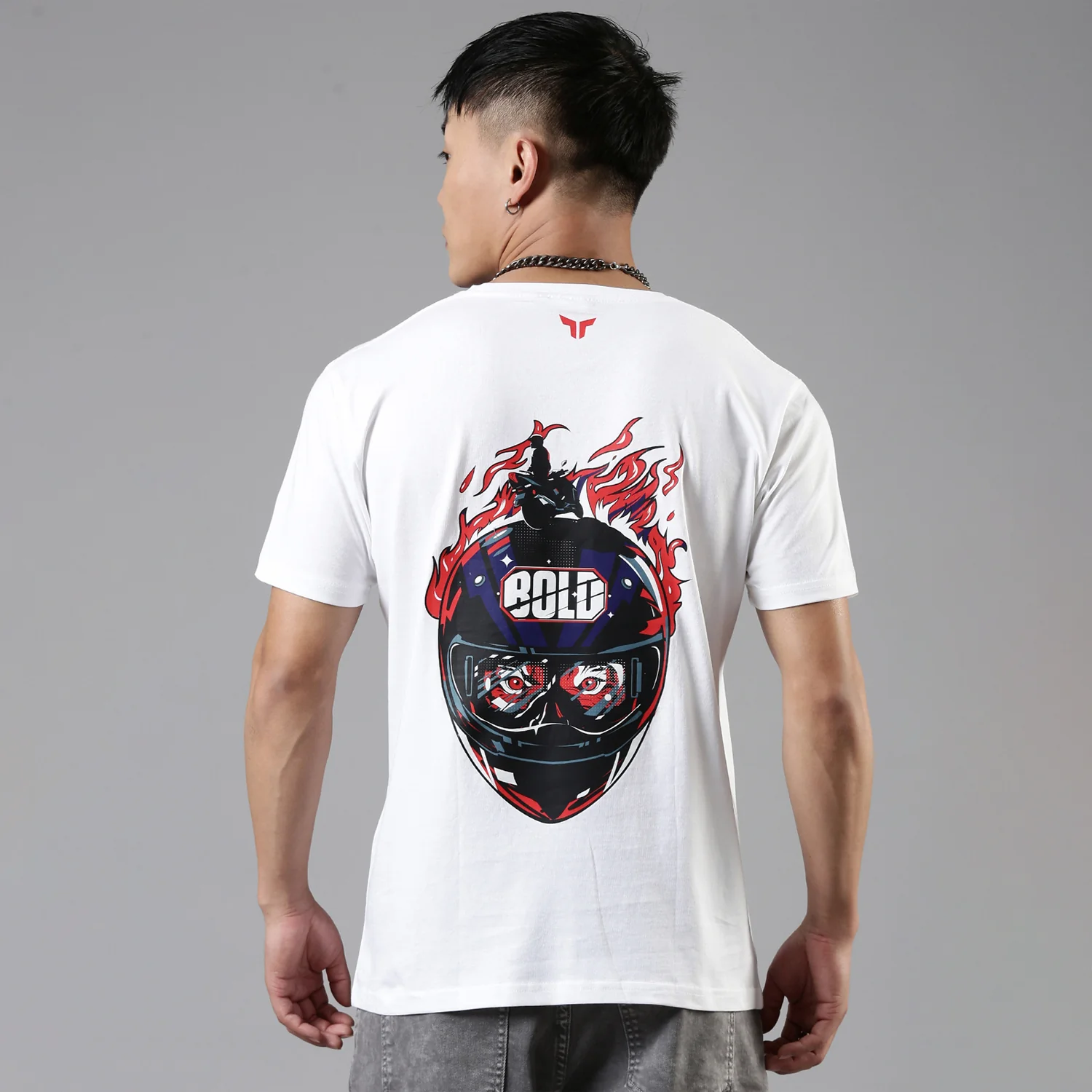 TVS Crew Neck T-Shirt Ntorq Bold - Image 3