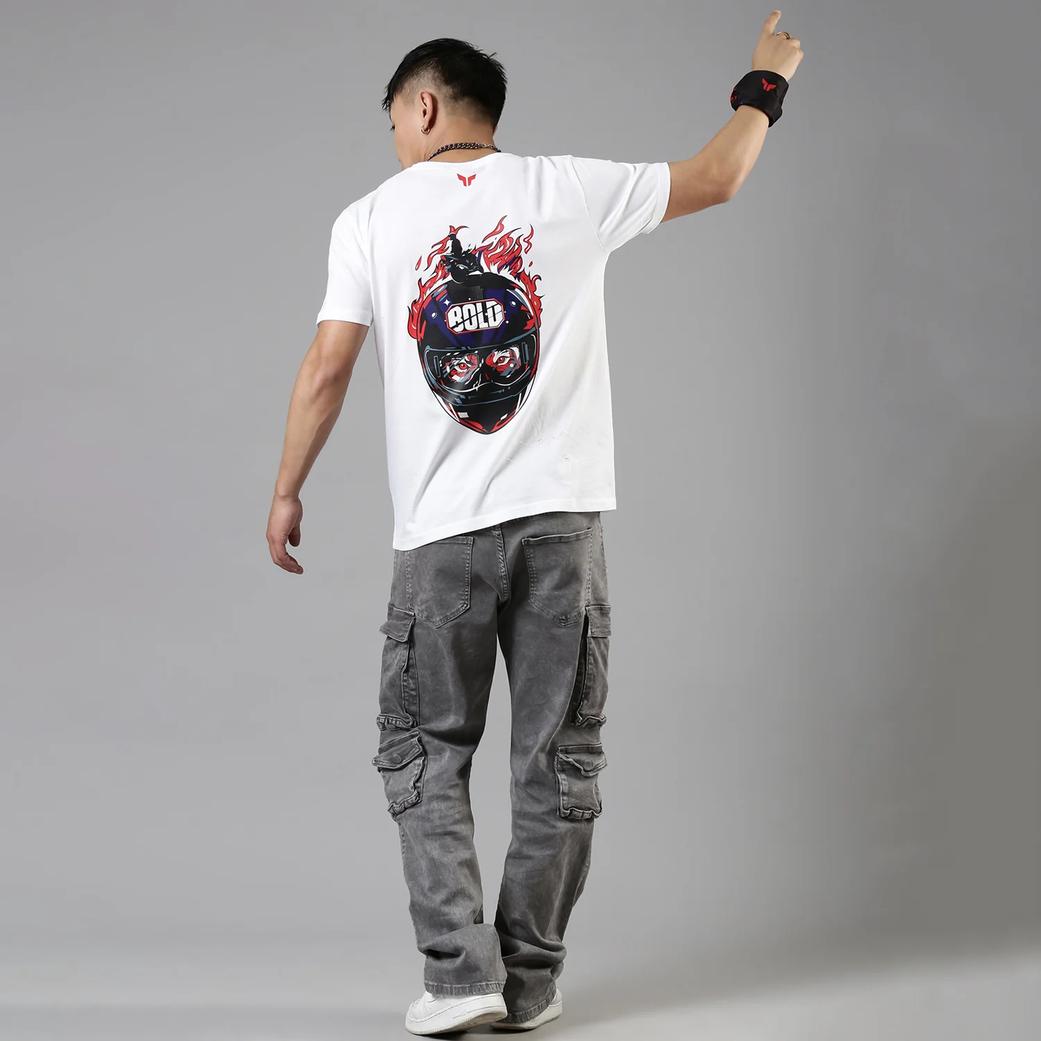 TVS Crew Neck T-Shirt Ntorq Bold - Image 4