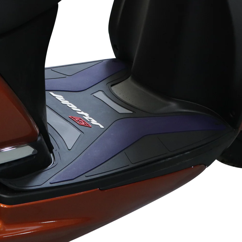 TVS designer Floor Mat for Jupiter 125 | Color: Blue - Image 5