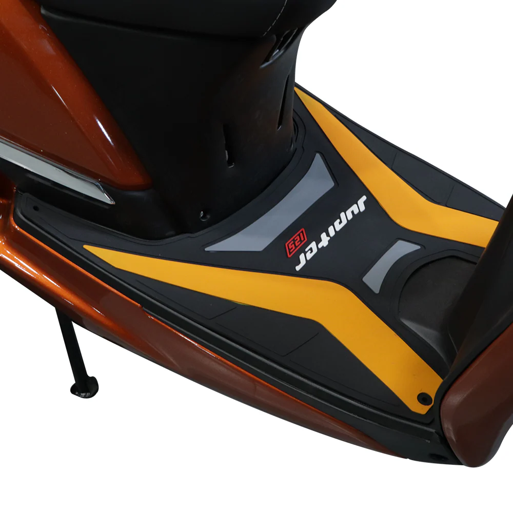 TVS Jupiter 125 Designer Floor Mat Orange -  Durable Protection - Image 3