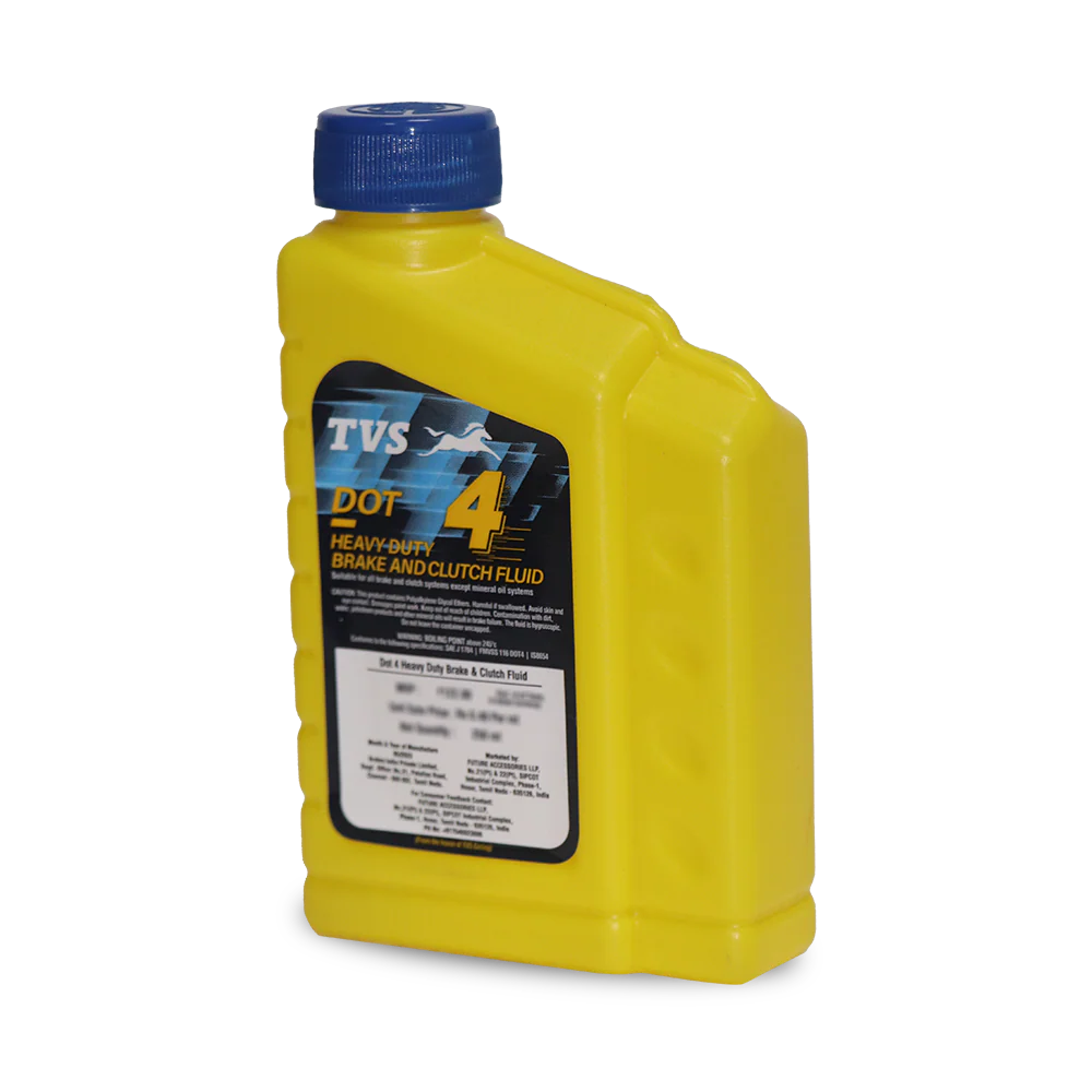 TVS DOT4 - Heavy Duty Brake and Clutch Fluid 250ml. - Image 2