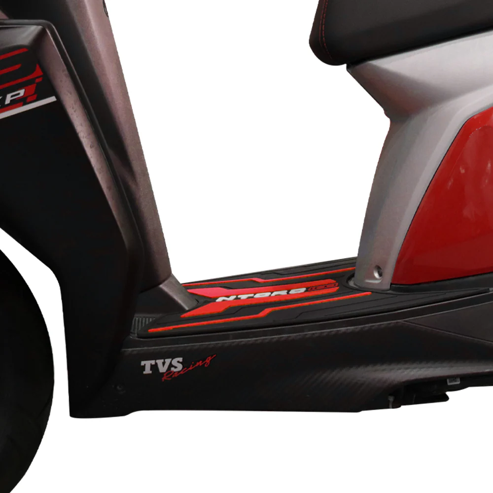 TVS NTORQ Floor Mat Red - Stylish & Durable Scooter Protection - Image 4