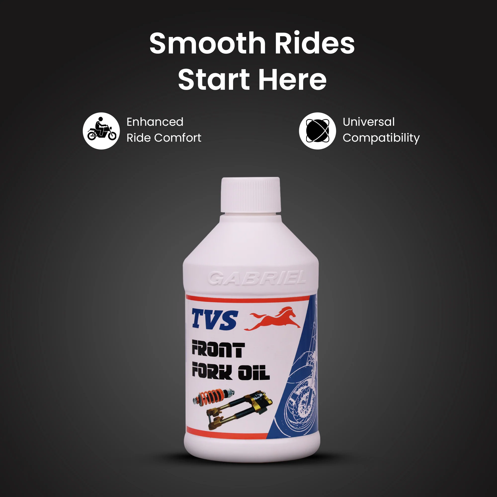 TVS Front Fork Oil 350ml  Keep Your Bike Forks in Top Condition - Image 2