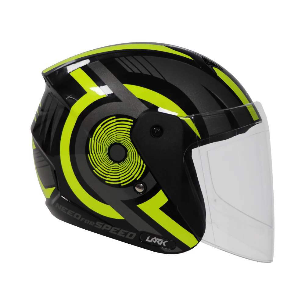 TVS Half Face Helmet Yellow G3 Stylish & Lightweight Protection - Image 2
