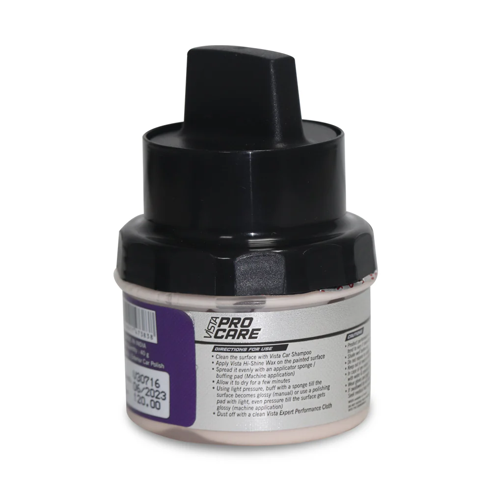 TVS Hi Shine Wax Net Weight: 40gr. - Carnauba Wax - Image 4