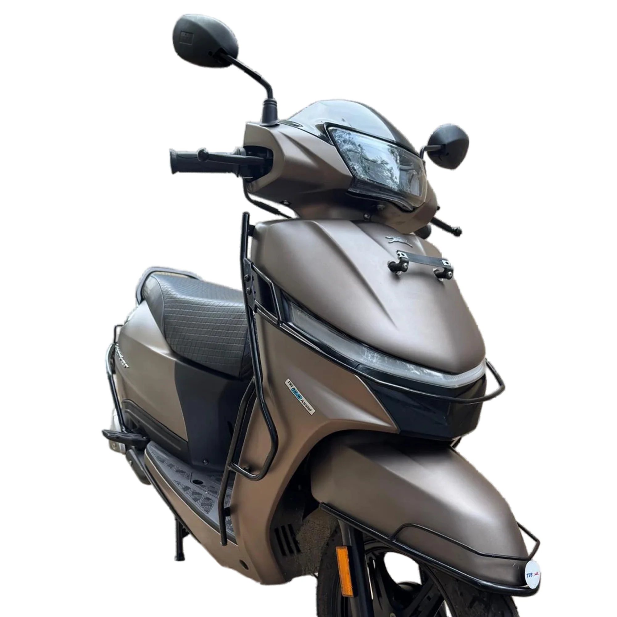 TVS Kit Scooter Guard for New Jupiter 110CC - Black - Image 4