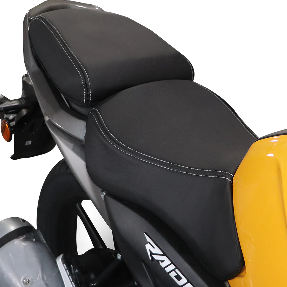 TVS Raider Eco Seat Cover Black - Stylish & Protective Design - Image 2