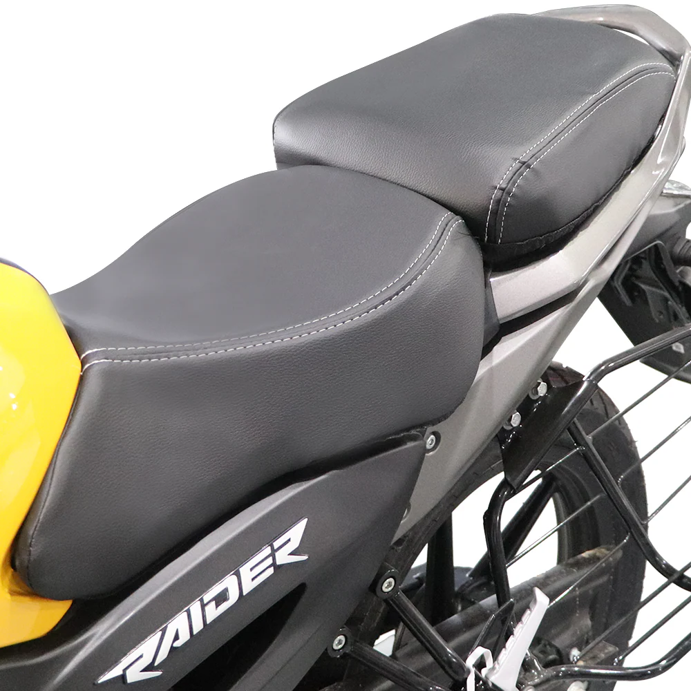 TVS Raider Eco Seat Cover Black - Stylish & Protective Design - Image 3
