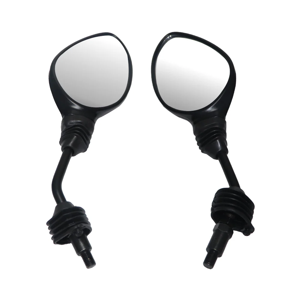 TVS Mirror Set Zest Matte Black - Sleek Replacement for Your Ride - Image 4