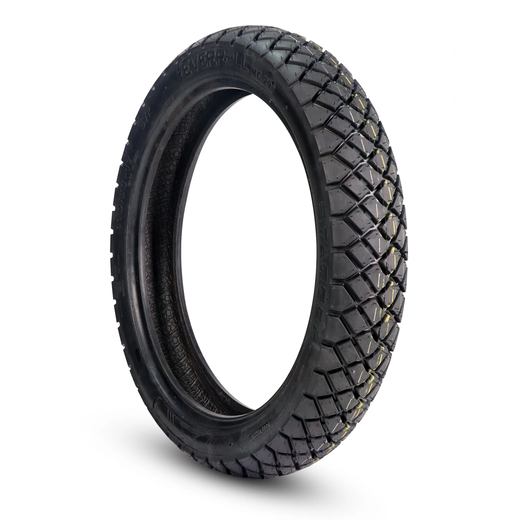 Rear Tubeless Nylon Tyre - 110/80-17 TL TO MC29 | Vehicle Compatibility - TVS Apache RTR 160 & 180 - Image 3