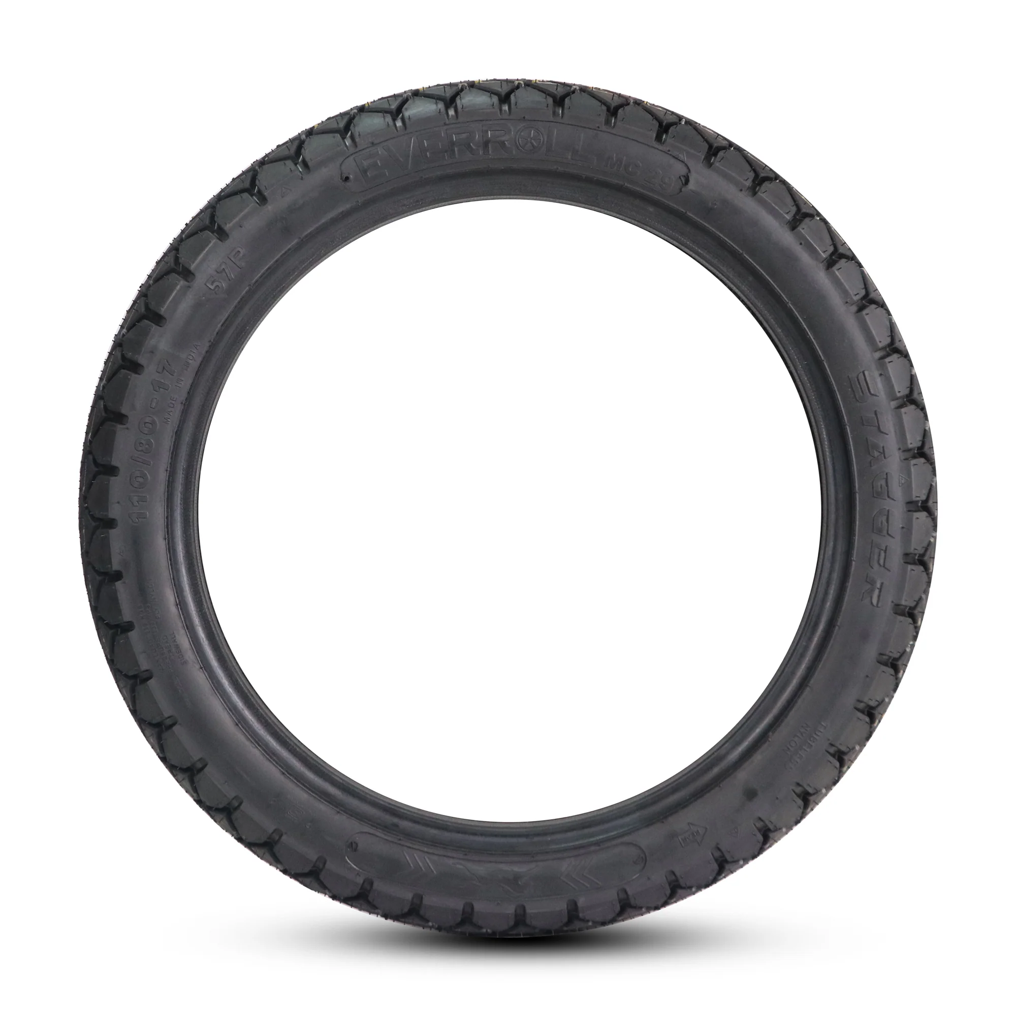 Rear Tubeless Nylon Tyre - 110/80-17 TL TO MC29 | Vehicle Compatibility - TVS Apache RTR 160 & 180 - Image 4