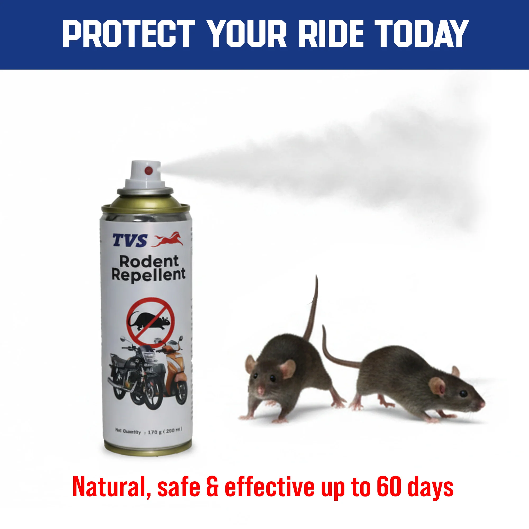 TVS Rodent Repellent | Keep Rodents Away from Your Vehicle - Image 4