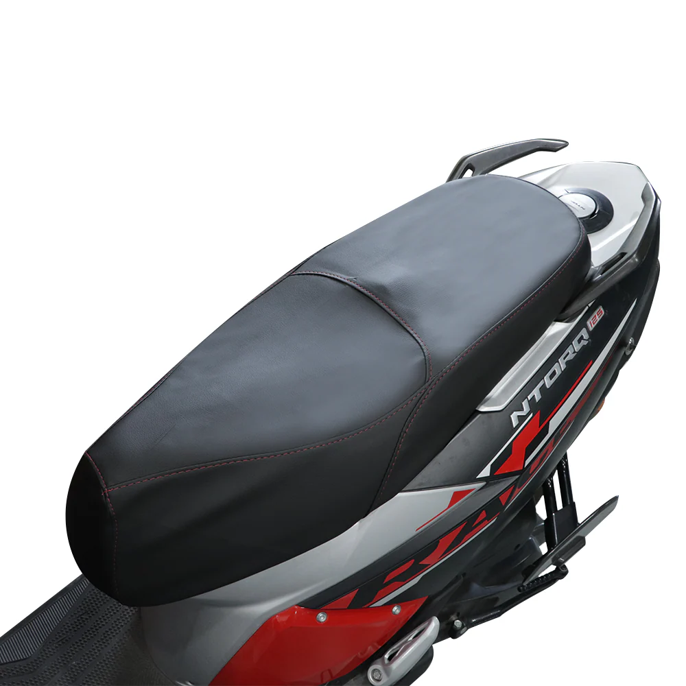 TVS NTORQ Seat Cover Black Eco - Sleek and Durable Protection - Image 5