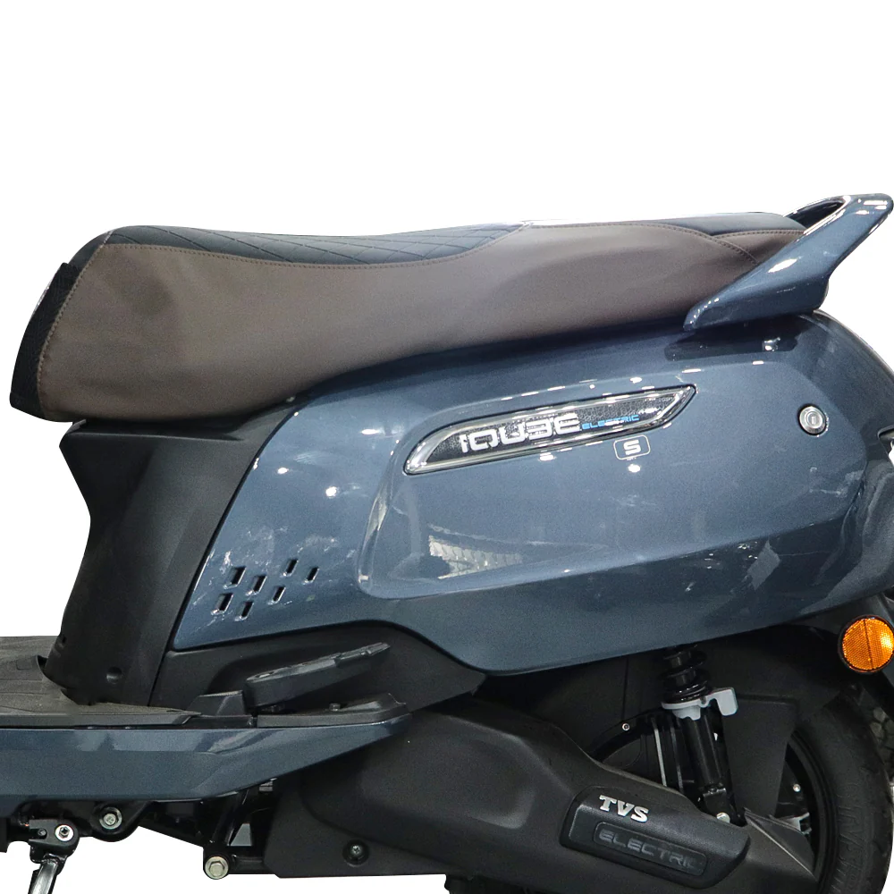 TVS iQube Seat Cover Black/Brown | Stylish and Protective Seat Cover - Image 4