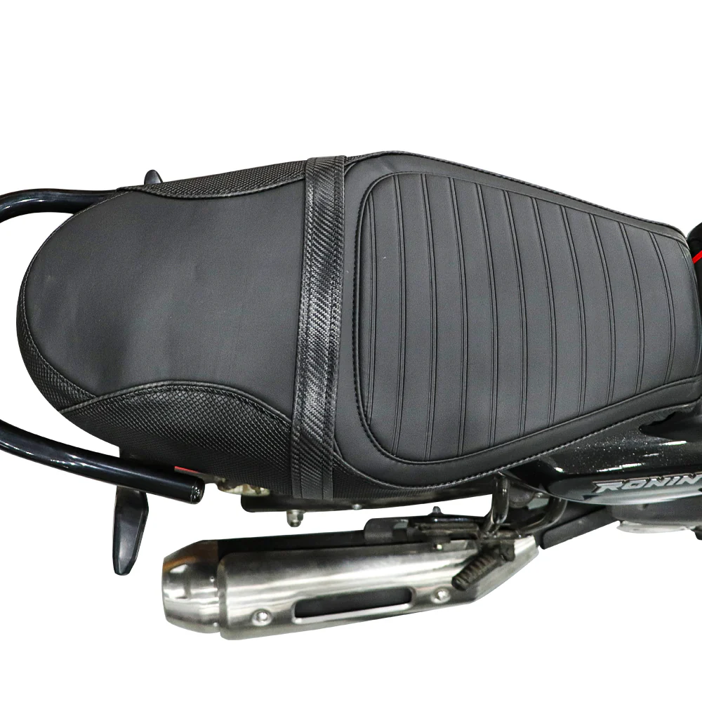 TVS Ronin Black Seat Cover with Small Cross Pattern for Style (2024 or before Edition) - Image 5