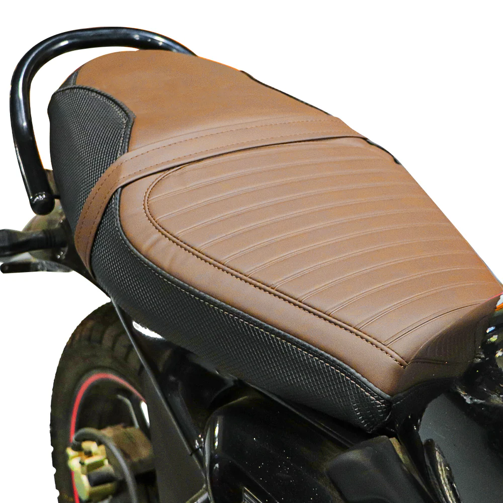 TVS Ronin Brown Seat Cover (2024 or before Edition) - Image 2