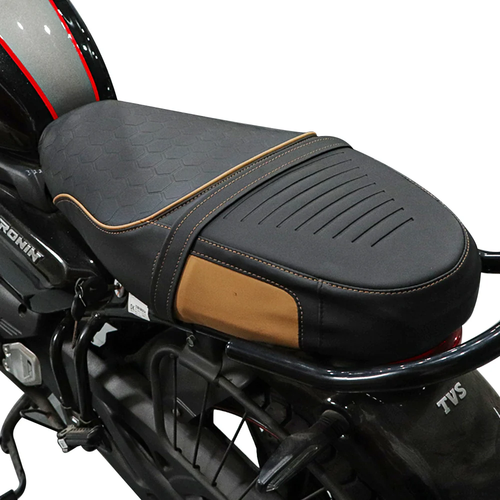TVS Ronin Tan Seat Cover (2024 or before Edition) - Image 3