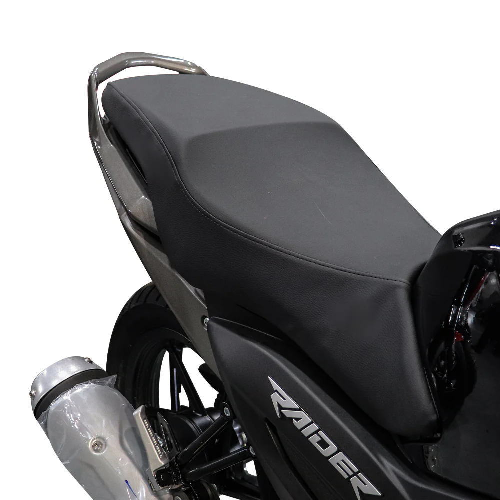 TVS Raider Black Single Seat Cover - Comfortable Protection - Image 2