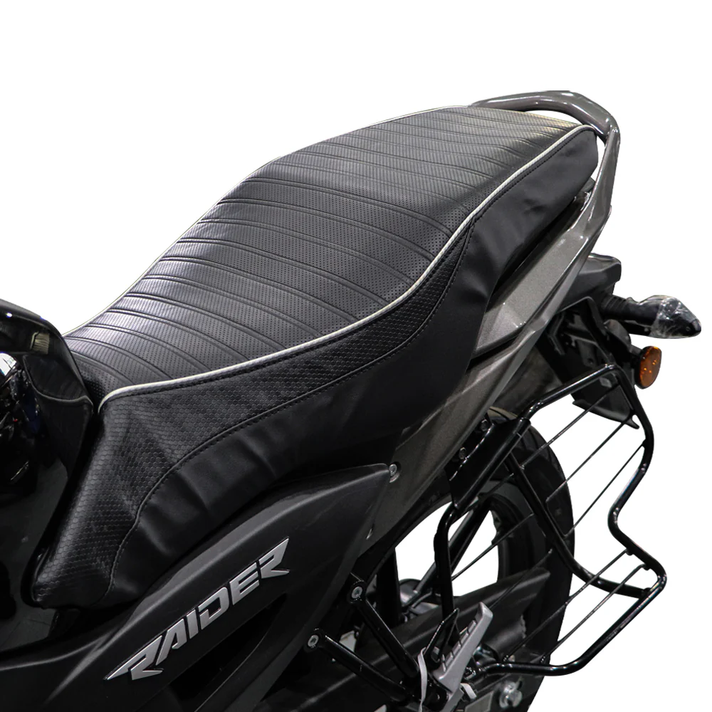 Single Seat Cover Raider Designer Black  Bold & Durable Design - Image 3
