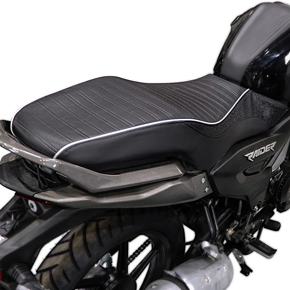 Single Seat Cover Raider Designer Black  Bold & Durable Design - Image 4