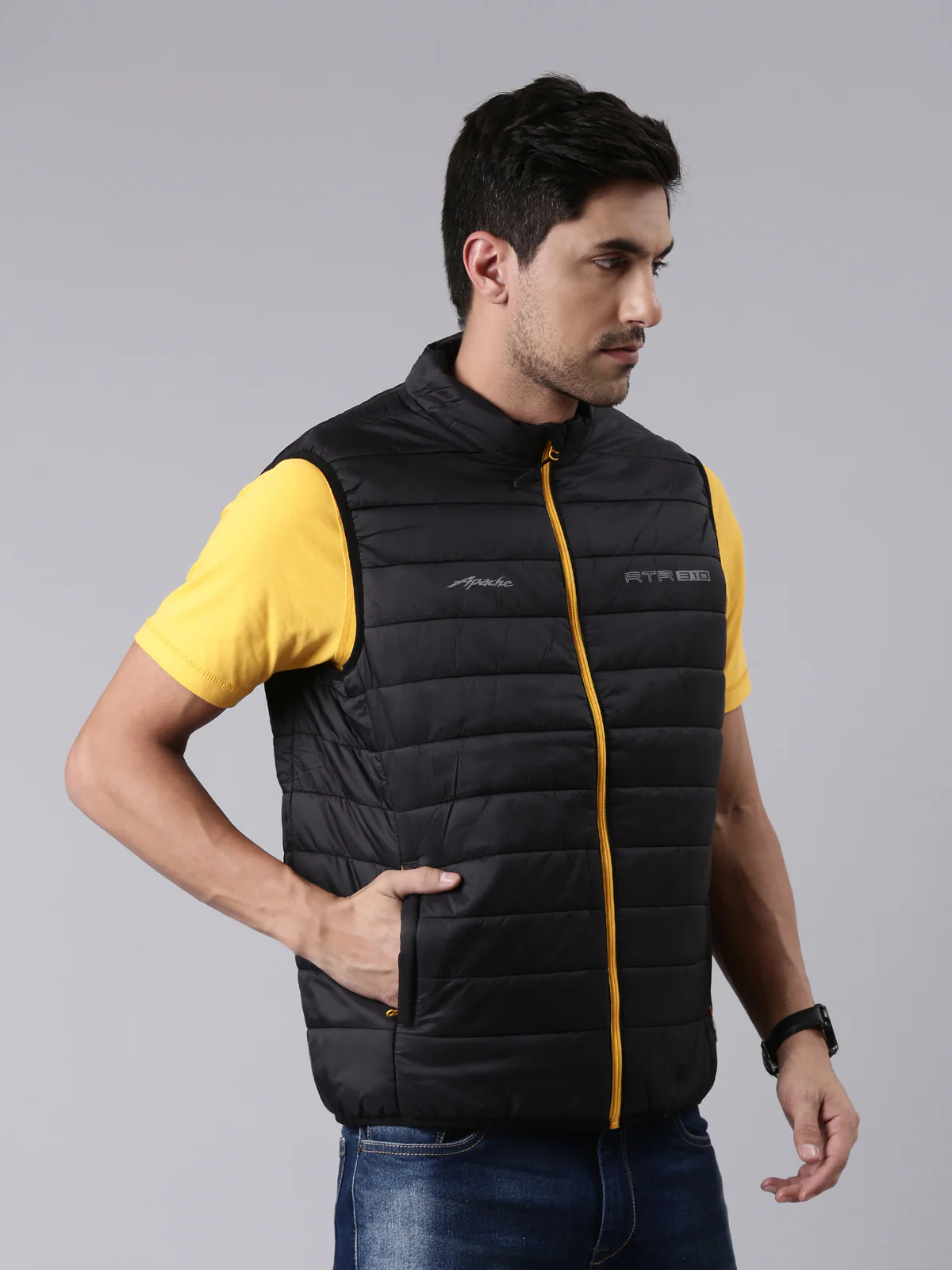 TVS Racing Arsenal Sleeveless Thermal Jacket For Men - Image 4