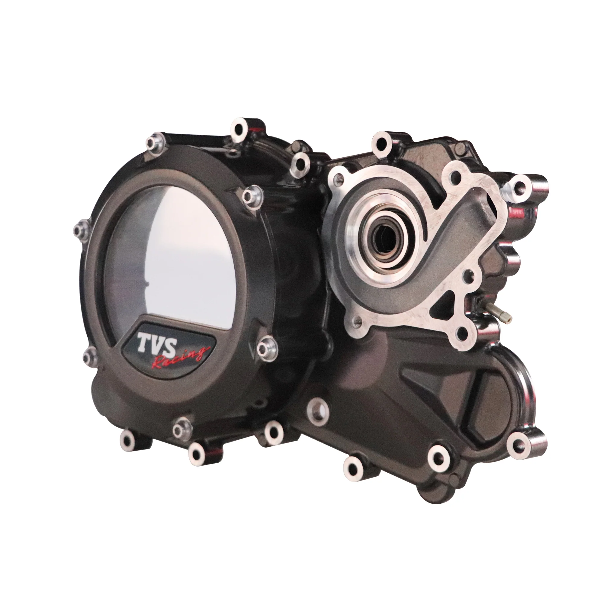 TVS Transparent Cover Clutch for RR 310|Titan Grey|Anti Fog - Image 4