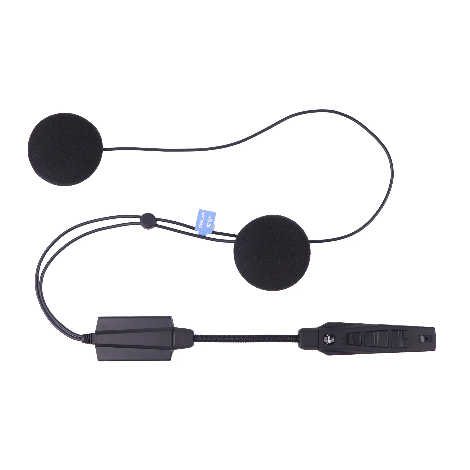 TVS Bluetooth Headset for all motorcycle helmets | HD Voice Quality & 300 mAh Battery - Image 6