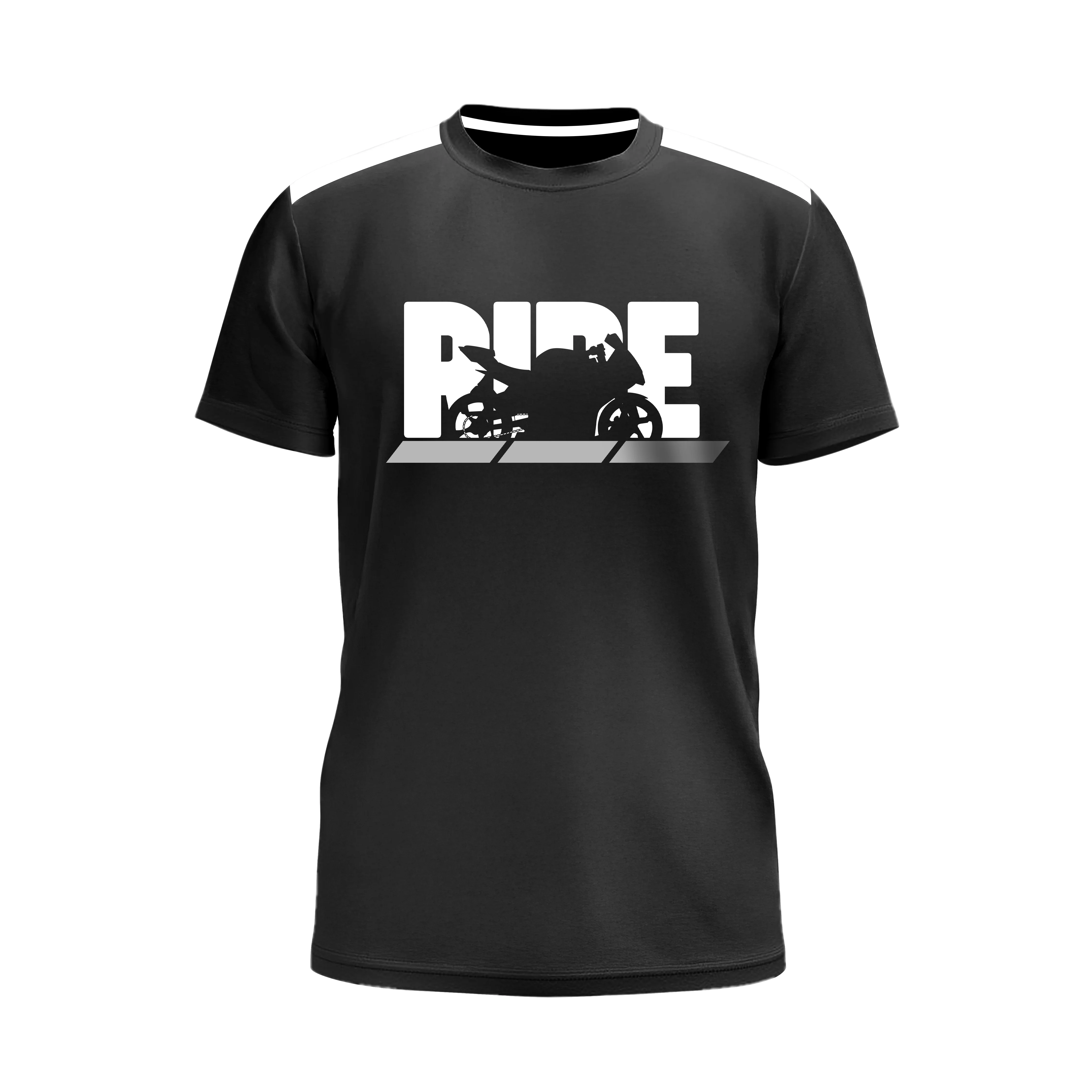 TVS Ride Crew neck Cotton T-shirt | High visibility & Reflective Sticker - Image 11