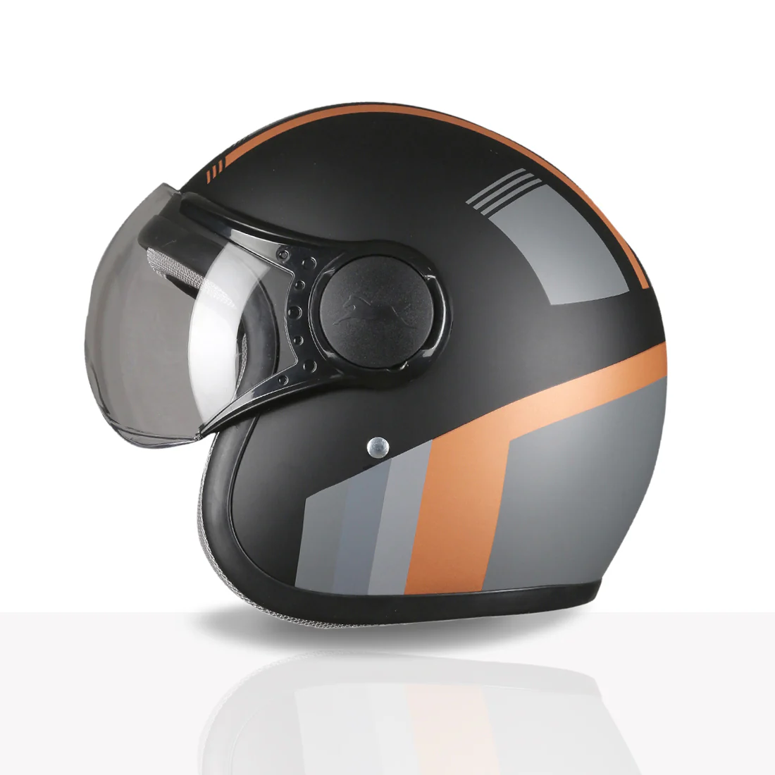 TVS Cruisetown Open Face Helmet – Stylish & Safe Helmet for Riders | ISI & DOT Certified | Premium Protection for Men & Women | Comfortable, Durable & Lightweight Design with Visor - Image 58