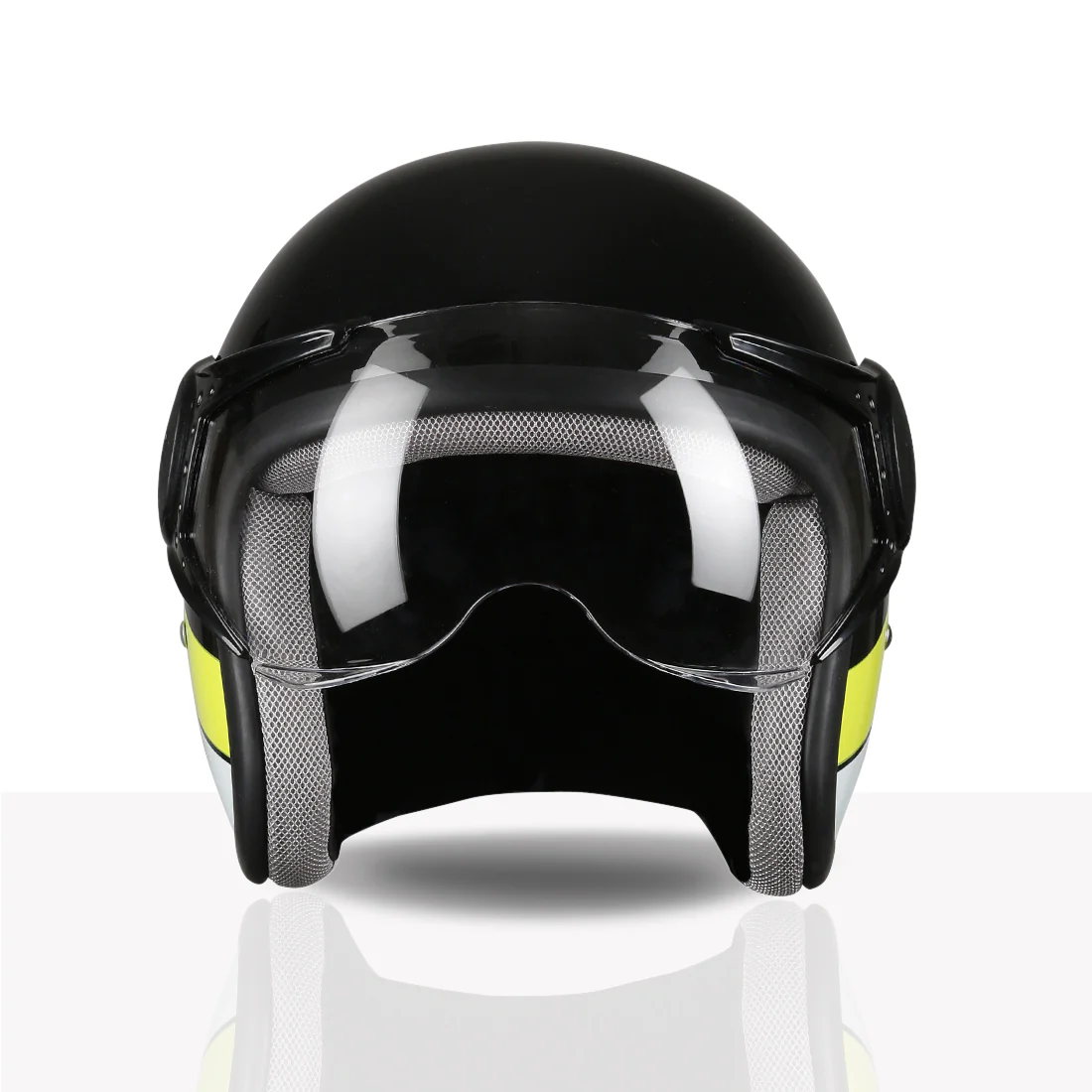 TVS Cruisetown Open Face Helmet – Stylish & Safe Helmet for Riders | ISI & DOT Certified | Premium Protection for Men & Women | Comfortable, Durable & Lightweight Design with Visor - Image 62