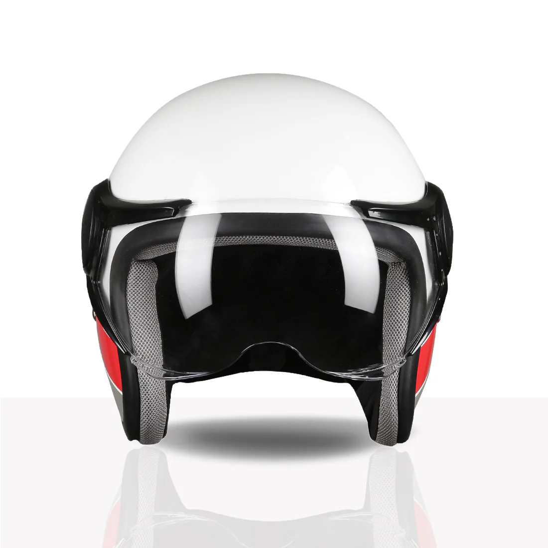 TVS Cruisetown Open Face Helmet – Stylish & Safe Helmet for Riders | ISI & DOT Certified | Premium Protection for Men & Women | Comfortable, Durable & Lightweight Design with Visor - Image 69