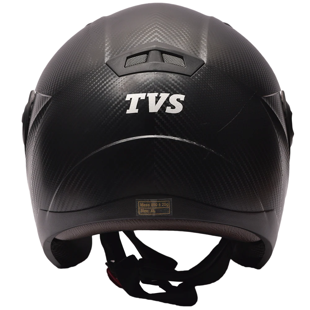 TVS Helmet Full Face Black GE - Premium Protection and Style - Image 2