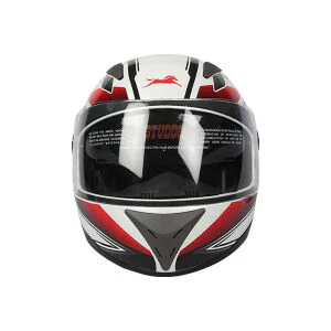 TVS Helmet Full Face White/Red  Graphic Design for Extra Style - Image 4