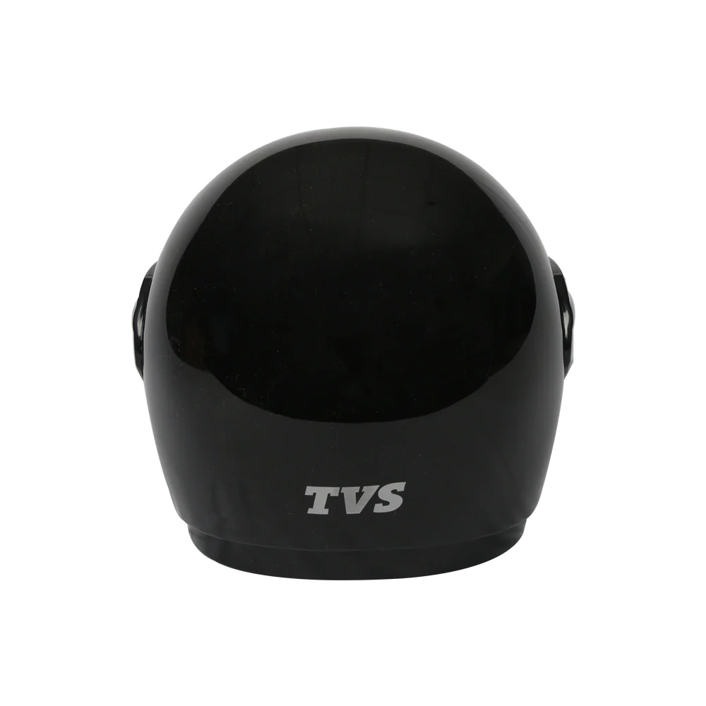 TVS Full Face Helmet Black FL - High-Safety, Riding Protection - Image 3