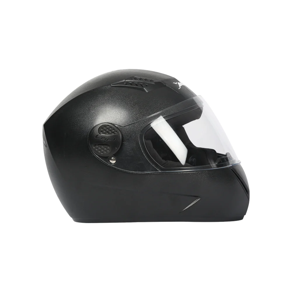 TVS Helmet Full Face Black JE  Sleek and Safe Motorbike Helmet - Image 3