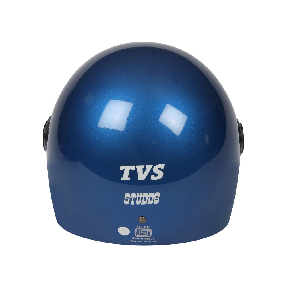 TVS Full Face Helmet Blue - Protection for Motorbike Riders - Image 3