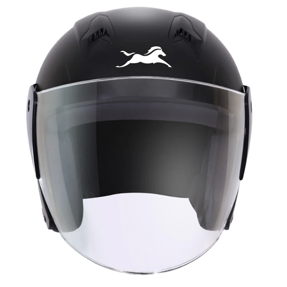 TVS Helmet Half Face Black - Image 3