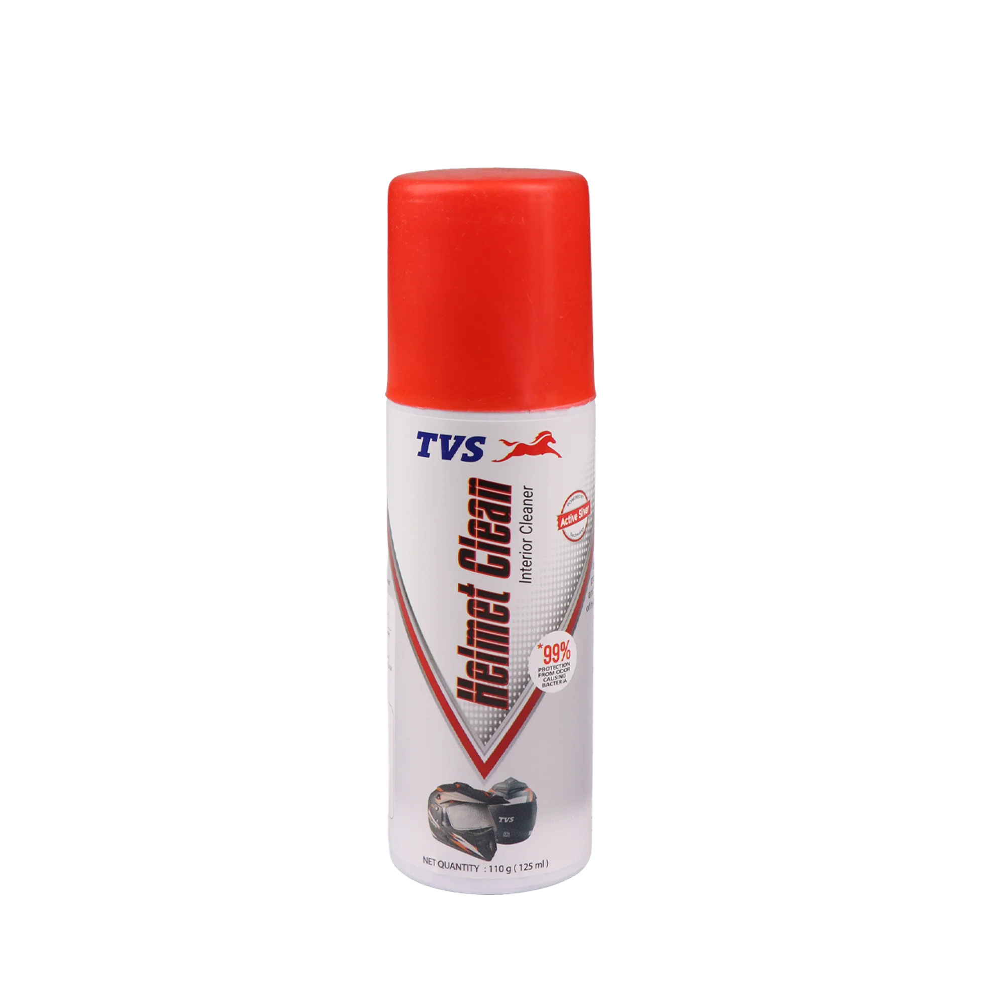 TVS Helmet Interior Cleaner 125 ml – Advanced Silver Protection for Odor-Free Freshness - Image 7
