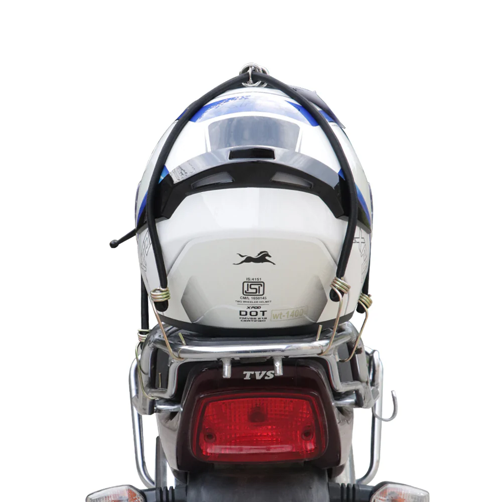 TVS Helmet Luggage Rope - Strong, Reliable, and Easy to Use for Every Ride - Image 4