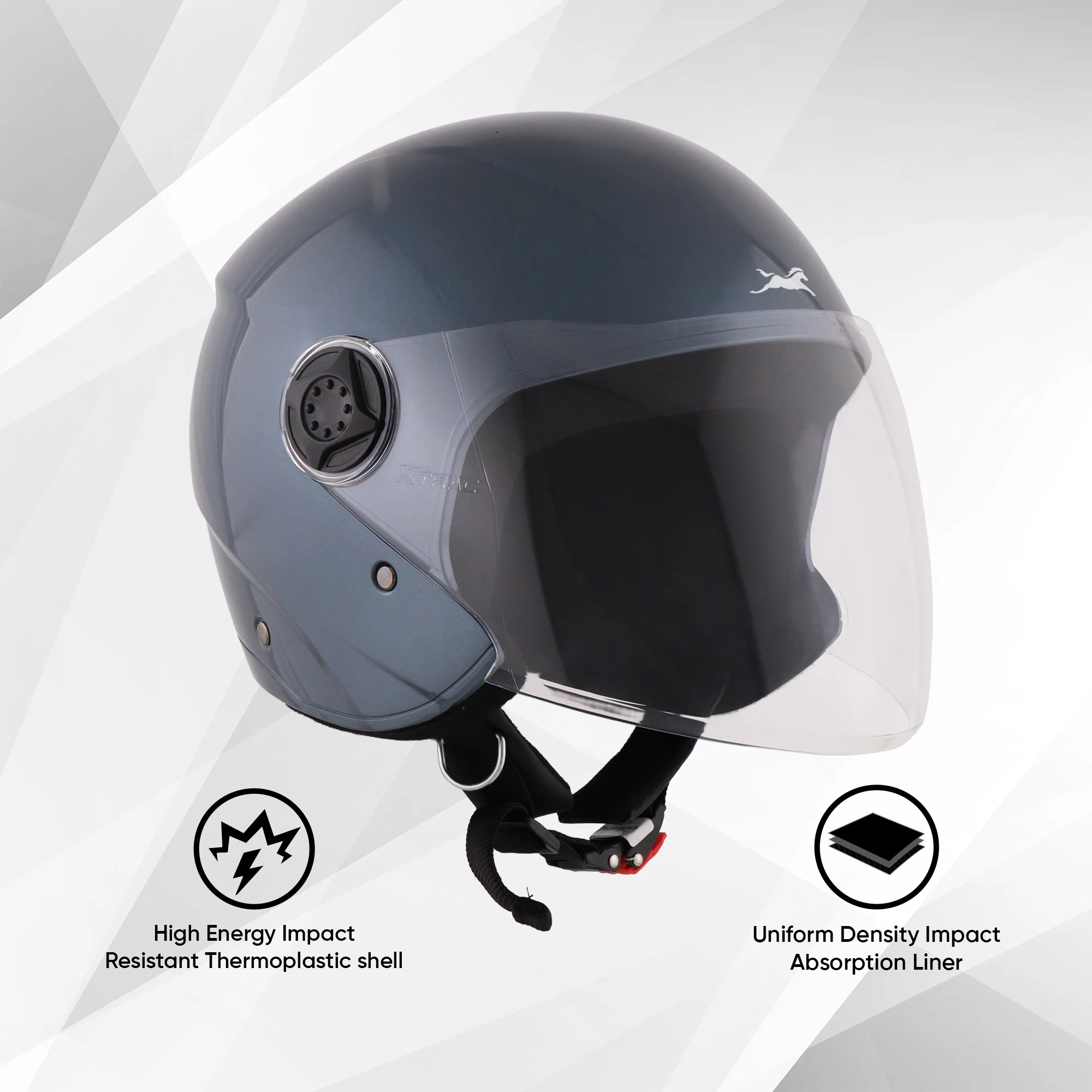 TVS iQube Open Face Helmet | ISI Certified, Lightweight & Comfortable Design - Image 30