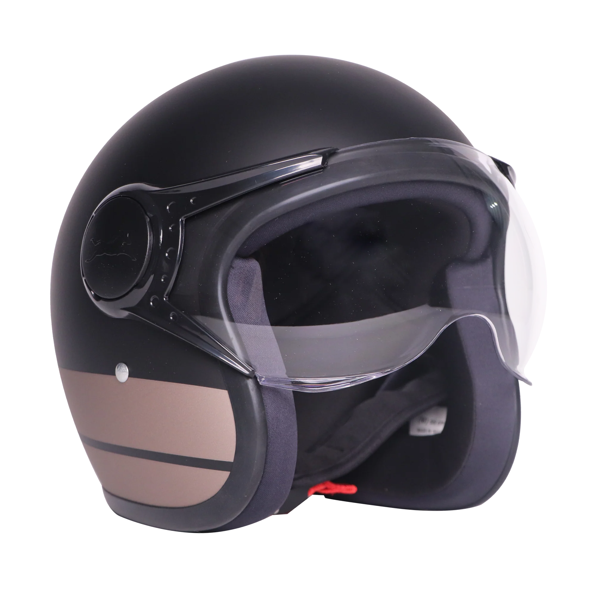 TVS J110 Half Face Helmet, Galactic Copper Matte  - Image 6