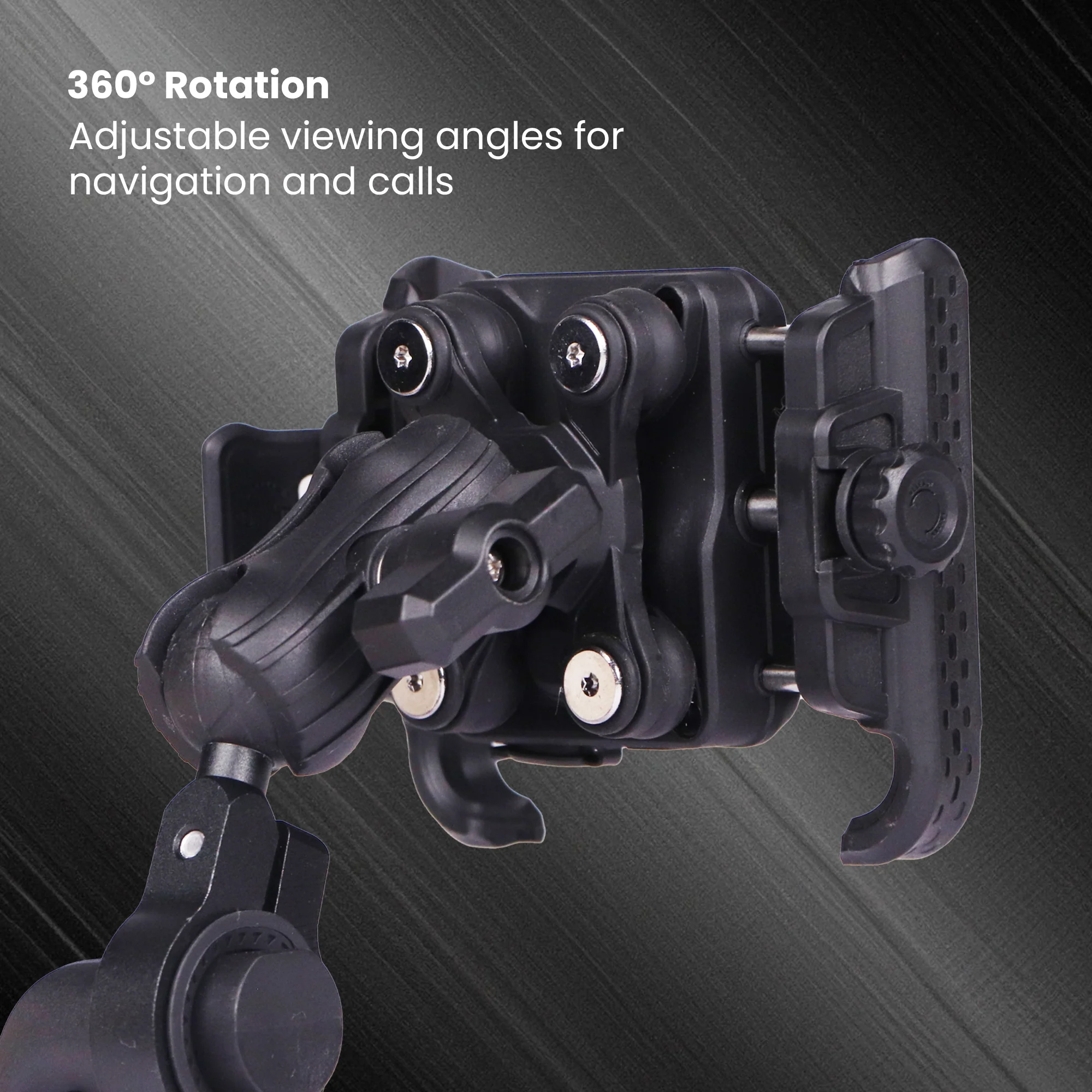 TVS Premium Mobile Holder – Universal Fit for all Smartphones | Secure & Adjustable Mount - Image 4