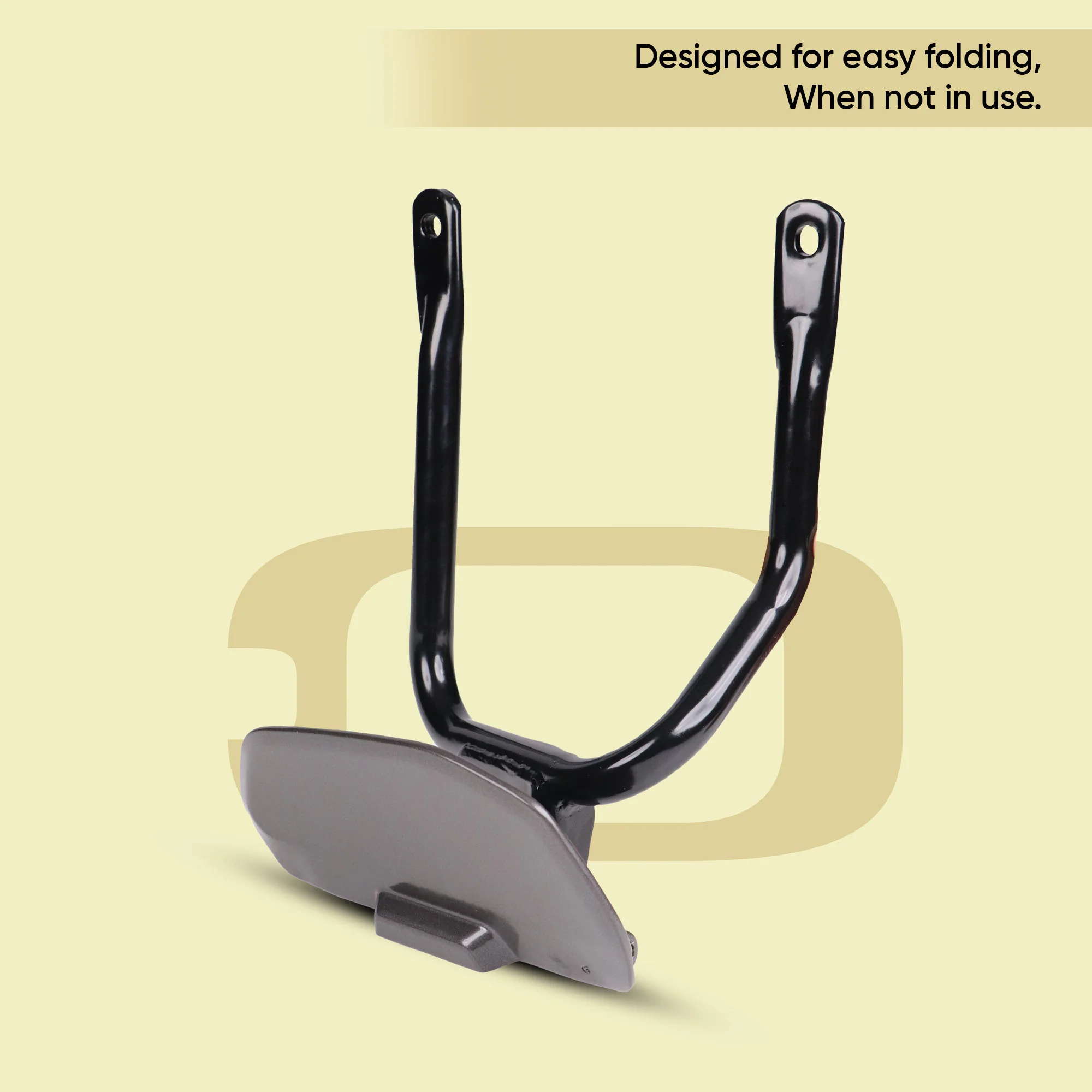 TVS Orbiter Lady Pillion Footrest Kit Assembly - Comfortable Footrest - Image 4