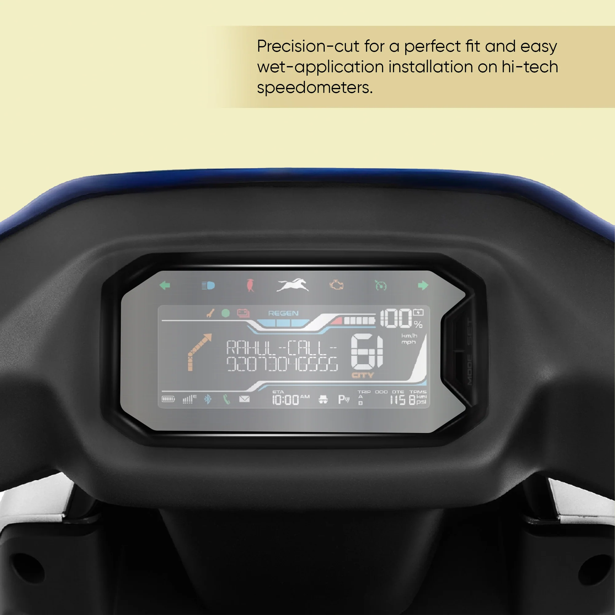 TVS Orbiter Pro Shield - HD Transparent Display Screen Guard for Protection - Image 5
