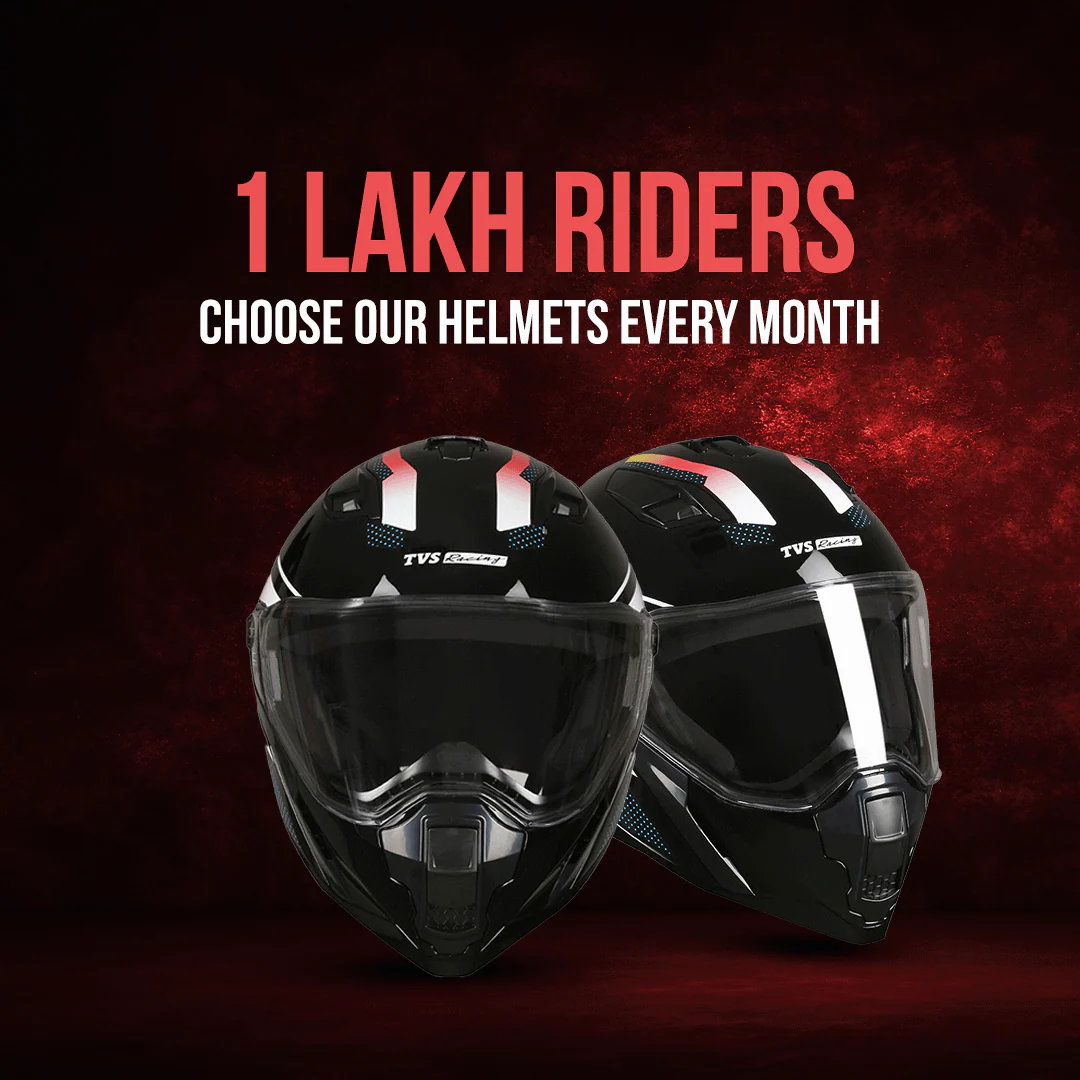 TVS Racing Anti Matter Full Face Helmet for Bike & Motorcycle Riders # -DOT & ISI Certified-Lightweight ABS Shell, UV Resistant-Ventilated Comfort Liner, Quick-Release Visor & Chin Strap - Image 53