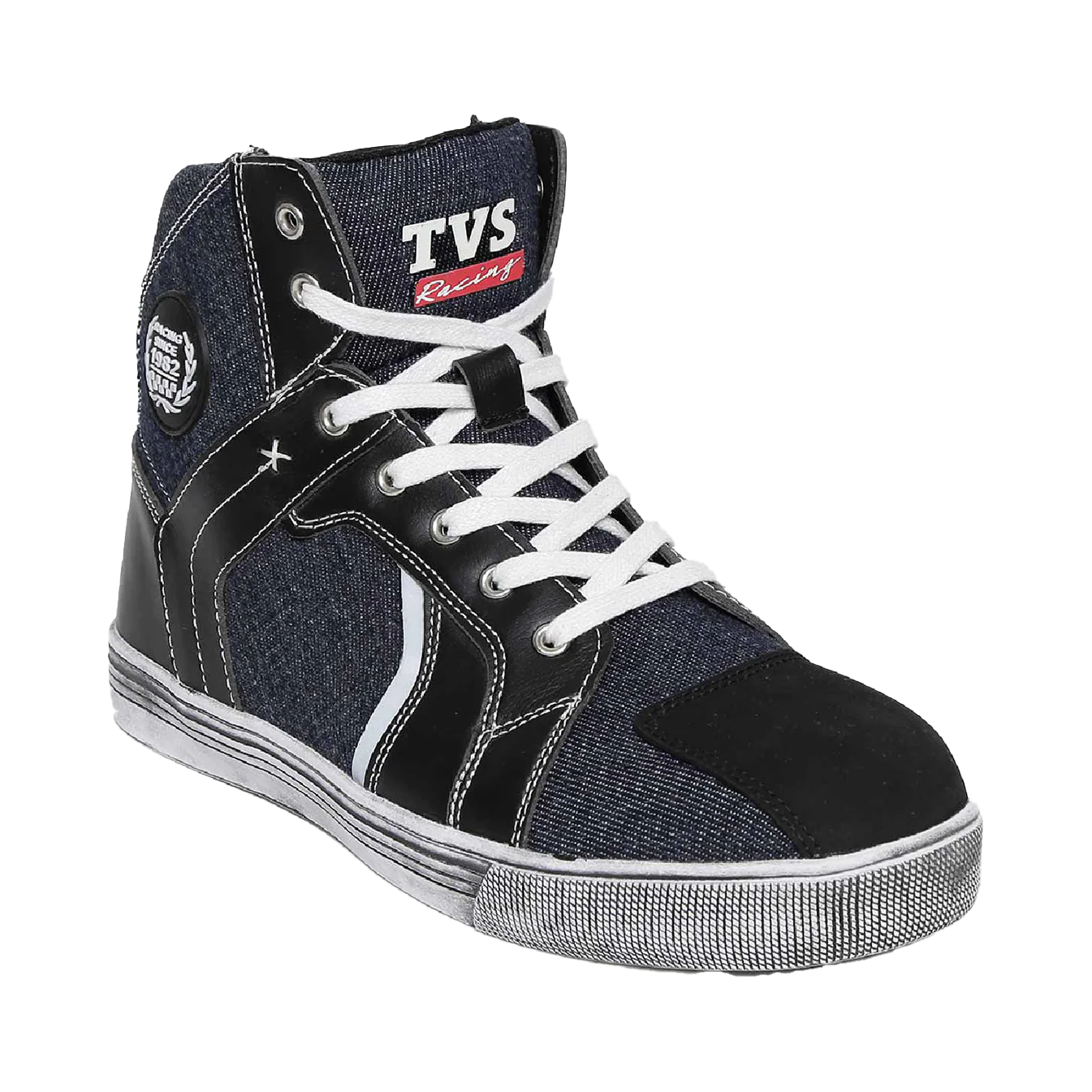 TVS Racing Casual Shoes - Denim - Image 3