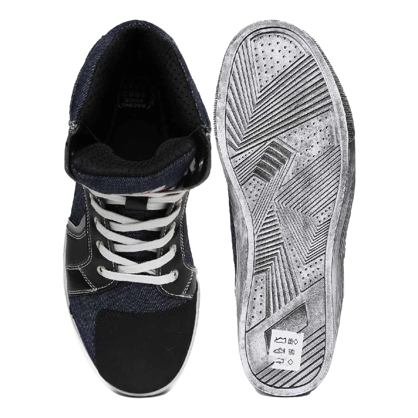 TVS Racing Casual Shoes - Denim - Image 9
