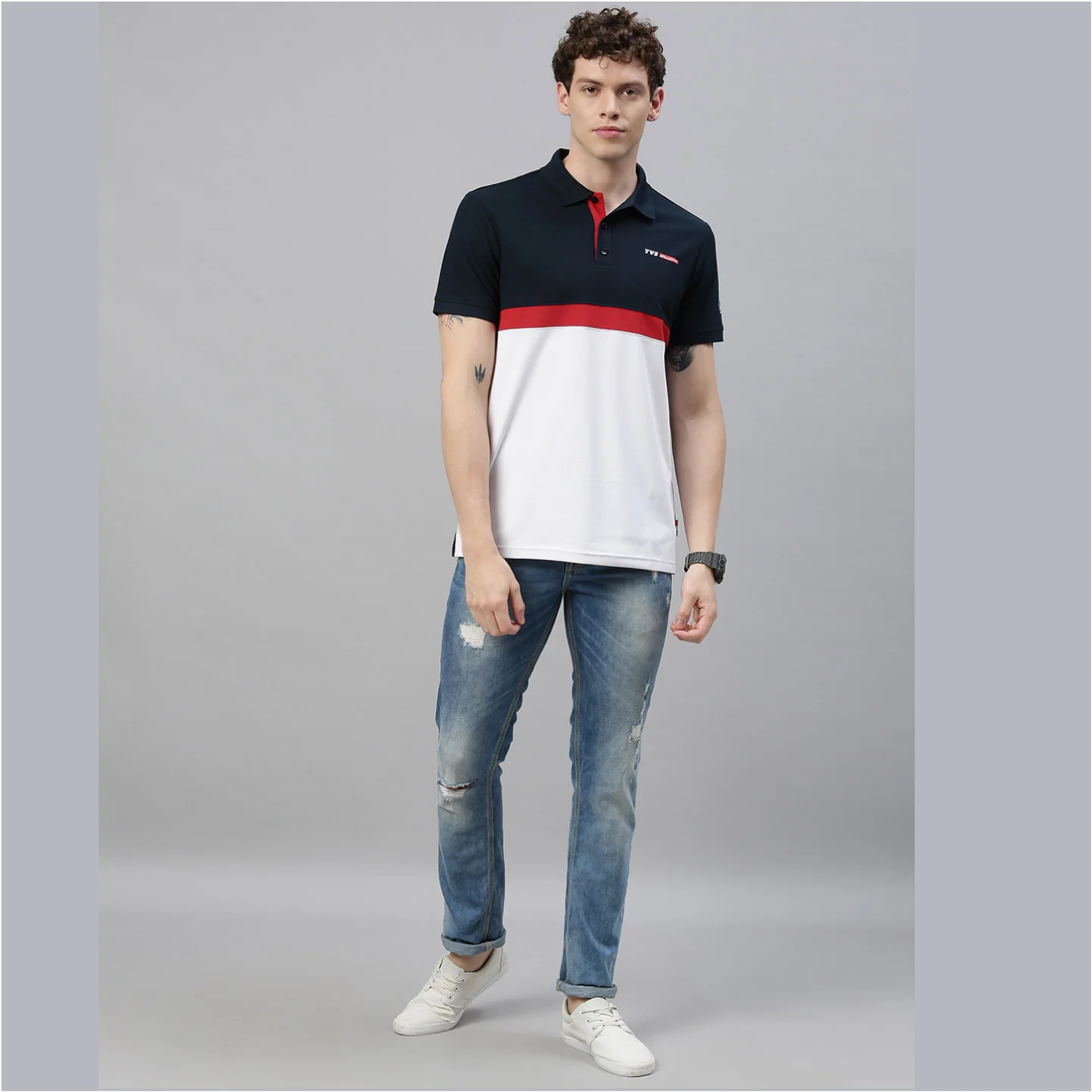 TVS Racing Polo T Shirt | Polyester Polo T-Shirt - Image 12