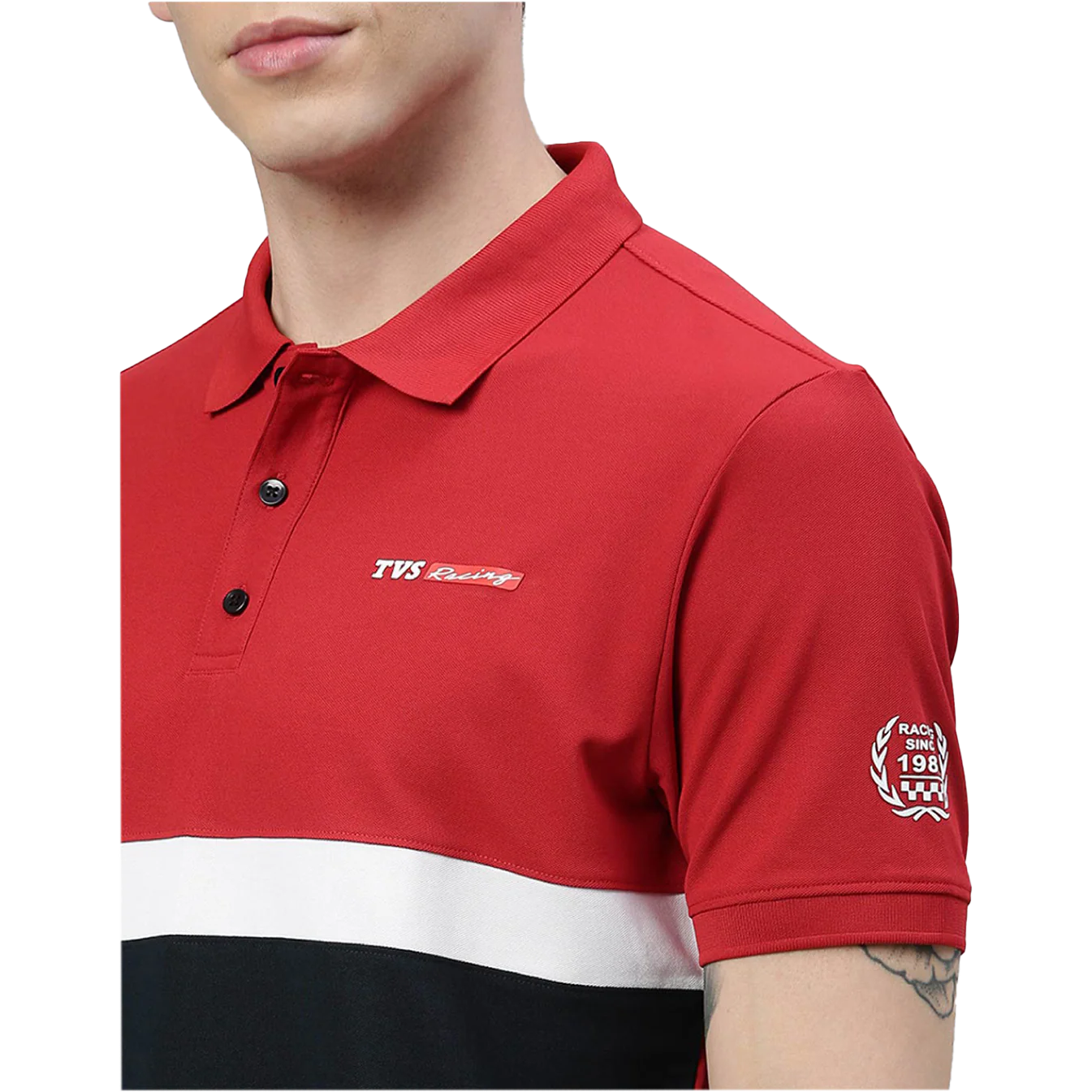 TVS Racing Polo T Shirt | Polyester Polo T-Shirt - Image 9